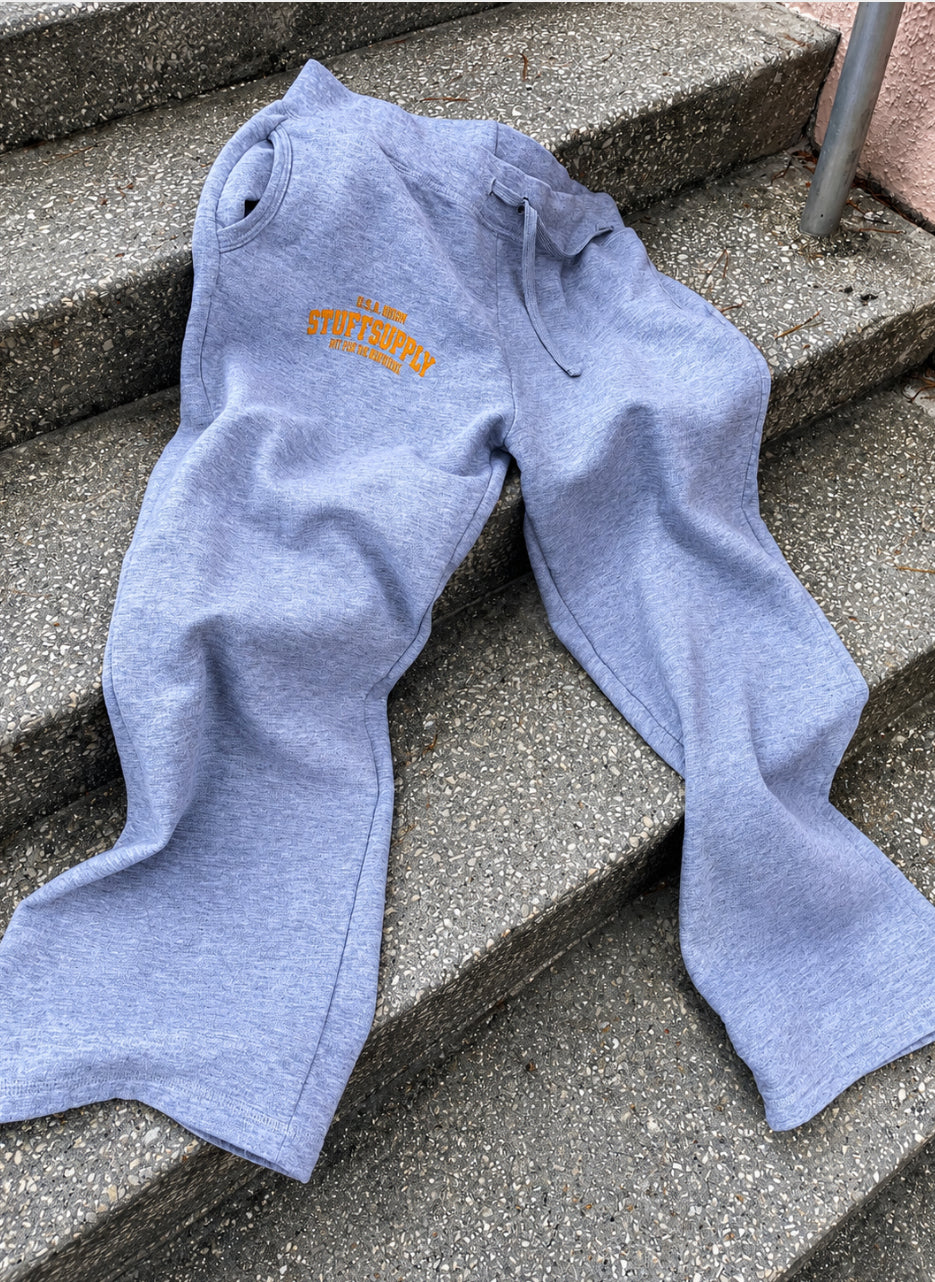 Baggy grey sweats
