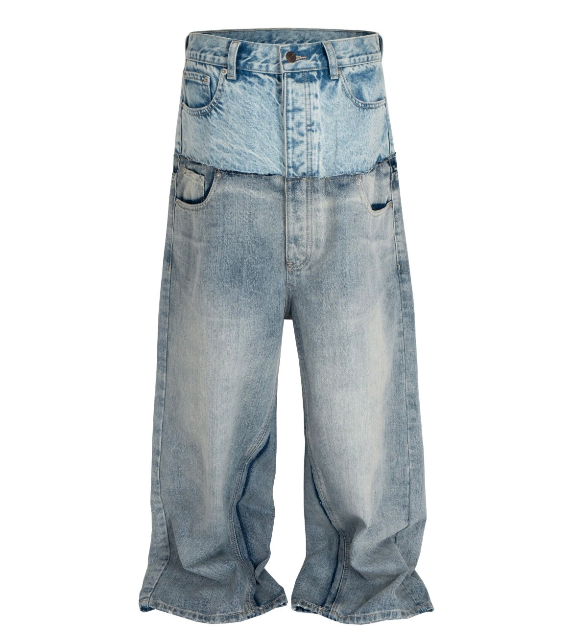 Double wasted Baggy jeans